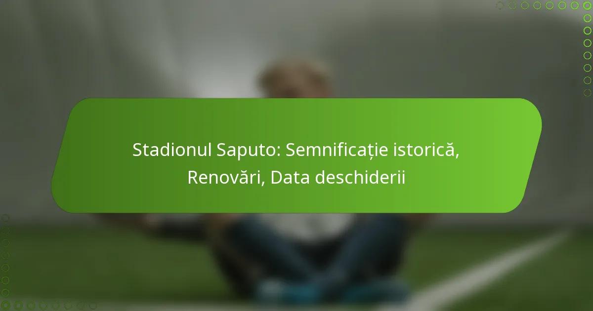 Stadionul Saputo: Semnificație istorică, Renovări, Data deschiderii